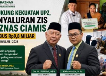 UPZ Jadi Kekuatan Utama BAZNAS Ciamis , Salurkan ZIS 9.8 Miliar di Triwulan 1