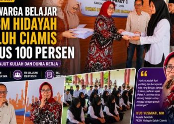178 Warga Belajar PKBM Hidayah Galuh Ciamis Lulus 100 Persen, Siap Lanjut Kuliah dan Dunia Kerja