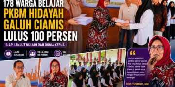 178 Warga Belajar PKBM Hidayah Galuh Ciamis Lulus 100 Persen, Siap Lanjut Kuliah dan Dunia Kerja