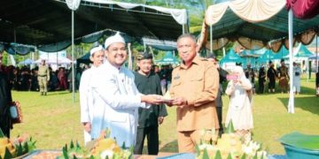 Nyurti Kalembur Warnai Milangkala ke-43 Desa Pusakanagara Sekda Ajak Warga Jaga Tradisi