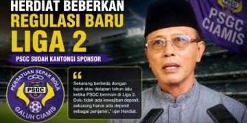 Herdiat Beberkan Regulasi Baru Liga 2, PSGC Sudah Kantongi Sponsor