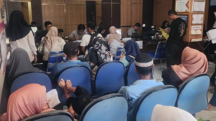 Disdukcapil Ciamis Diserbu Warga Pascalibur Iduladha, Pengurusan KTP hingga IKD Membludak