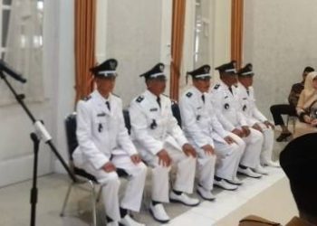 Pelantikan Lima Kades PAW di Garut : Bupati Tekankan Integritas, Inovasi, dan Transparansi