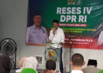Kawasan Ekonomi Terpadu Desa Sukamenak Diresmikan WK Ketua DPR RI H Cucun Ahmad Symsurijal Kades Taufik Sampaikan Apresiasi