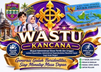 Disdukcapil Ciamis Datangi Sekolah, Ribuan Pelajar Wajib KTP Jadi Sasaran WASTU KANCANA