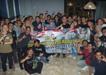Silaturahmi Kapolres Ciamis Bersama Awak Media, Touring ke Pangandaran Perkuat Sinergi dan Kebersamaan