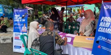 Perumdam Tirta Galuh Ramaikan Pepatah Manis, Tebar Hadiah dan Sosialisasikan Promo Sambungan Rp384 Ribu