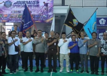 Dibuka Kapolres, Journalist Sport Exhibition 2026 Pererat Soliditas Wartawan se-Ciamis
