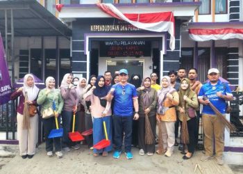 Hari Lingkungan Hidup Sedunia 2026, Disdukcapil Ciamis Turun Tangan Bersihkan Jantung Kota