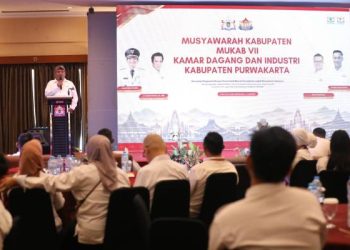 Priyatna Kusumah Terpilih Secara Aklamasi  Ketua Kadin Purwakarta