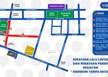 Dishub Ciamis Siapkan Rekayasa Lalu Lintas dan Kantong Parkir untuk Sukseskan Harmoni Tanpa Batas