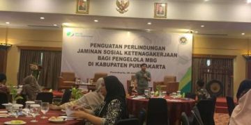 BPJS Ketenagakerjaan Dorong Perlindungan Jaminan Sosial bagi Pengelola MBG di Purwakarta