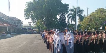 Pimpin Upacara Hari Jadi Ciamis ke-384,  Bupati Herdiat Serukan Semangat Guyub Ngawangun Galuh
