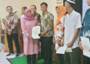 229 Sertifikat PTSL Diserahkan, Warga Kelurahan Ciamis Mulai Nikmati Kepastian Hukum Tanah