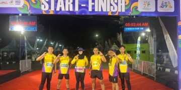 Bukan Sekadar Berburu Medali, ASN dan Atlet Ciamis Tunjukkan Semangat Kebersamaan di Cirebon Run 10K 2026