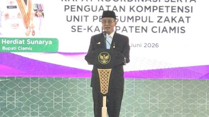 Bupati Herdiat Yakin BAZNAS Kabupaten Ciamis Bisa Lebih Besar