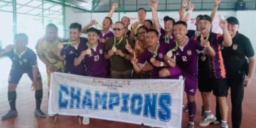 Mental Juara! Futsal Ciamis Balikkan Keadaan dan Rebut Emas PORSENITAS XIII