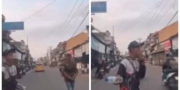 Dua Orang Penjual Air Mineral yang Resahkan Pengendara Diamankan Jajaran Polsek Bayongbong