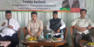 Pondok Kaso Landeuh Menjadi Titik Sasar Anggota DPRD Kabupaten Sukabumi Fraksi Partai Gerindra Dapil II, Teddy Setiadi