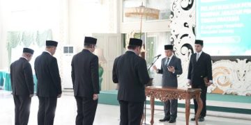 Bupati Bandung Minta  Pejabat Baru Tinggalkan Birokrasi Berbelit