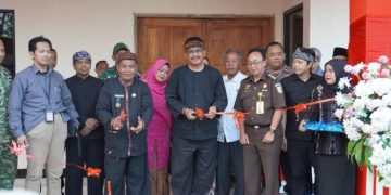 Bupati Sukabumi Resmikan Gedung Serbaguna Desa Sukamulya Cikembar