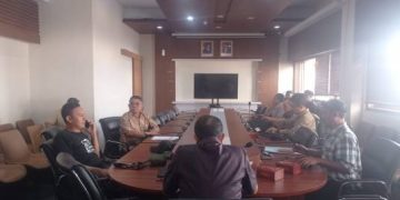Pemuda Akhir Zaman Audiensi Dengan DPRD Garut, Soroti Proyek Jalan Cisewu