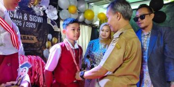 Pelepasan Siswa SDN Pangipasan, Pengawas Berpesan Jaga  Nama Baik Almamater