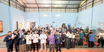 Serahkan Sertipikat PTSL di Desa Ancolmekar. Kakan BPN Kabupaten Bandung: Sertipikat PTSL Elektronik Syah dan Miliki Kekuatan Hukum