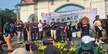 Ribuan  Warga Ikuti GEMAR di Car Free Day Al-Fathu Soreang Kabupaten Bandung