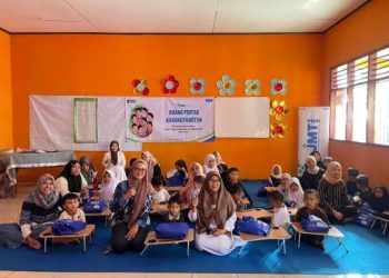Senangnya Anak-Anak Bisa Belajar Gratis di Ruang Pintar Karangpawitan