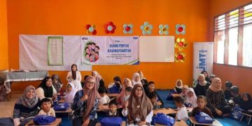 Senangnya Anak-Anak Bisa Belajar Gratis di Ruang Pintar Karangpawitan