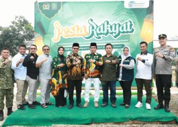 Pesta Rakyat di Desa Sumbersari Yang Digagas Anggota DPR RI Asep Romi Diapresiasi Bupati