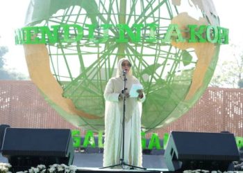 Monumen Kopi Berdiri, Ketua Dekranasda  Dorong Kopi Kabupaten Bandung Semakin Mendunia