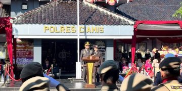 HUT Bhayangkara ke-80, Kapolres Ciamis Bacakan Amanat Presiden: Polri Semakin Dekat dengan Masyarakat