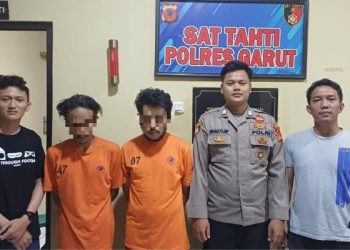 Dua Orang Tersangka Dugaan Pengeroyokan di Kecamatan Cisurupan Berhasil Diamankan Sat Reskrim Polres Garut