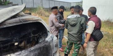 Telah Terjadi Insiden Kebakaran Kendaraan di SPBU Jati Samarang, Jajaran Polsek Samarang Gercep Lakukan Pengecekan ke TKP