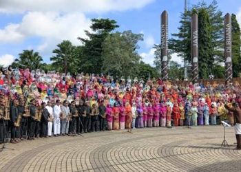 Gebyar Angklung II HUT PWRI ke-64, Bupati Herdiat Siapkan Mimpi Besar Festival Angklung 20 Ribu Peserta di Ciamis