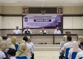 BKPSDM Ciamis Luncurkan SAPAKAT SEHAT, Percepat Pengembangan Karier Tenaga Kesehatan Berbasis Digital