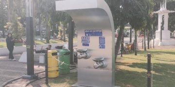 Tak Hanya Tambah Titik, Perumdam Tirta Galuh Ubah Desain Kran Air Siap Minum di Alun-alun Lebih Ramah Anak