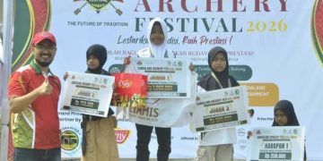 Atlet Ciamis Bersinar di Sundaland Archery Festival 2026, Arisha Raih Emas dan Golden Ticket ke Kejurnas Fespati