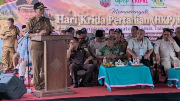 Dari HKP ke-54, Bupati Herdiat Tegaskan Pertanian Tetap Jadi Penopang Ekonomi Kabupaten Ciamis