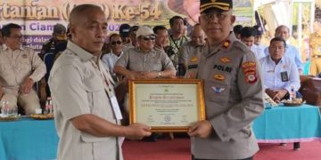 Kapolres Ciamis Diapresiasi KTNA, Program Penanaman Jagung Capai Hampir 80 Persen Target 2026