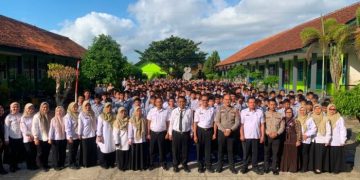 Pasca Tragedi Tewaskan Dua Siswa, Disdik dan Polres Ciamis Bergerak Edukasi Keselamatan Berkendara di SMPN 8