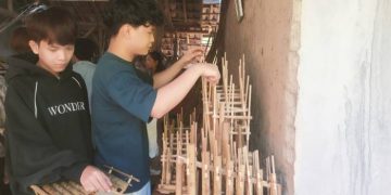 Banyak yang Mengira dari Bandung, Ternyata Angklung di Berbagai Destinasi Wisata Lahir dari Kampung Angklung Ciamis
