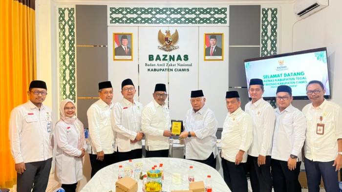 Baznas Tegal Pelajari Model UPZ Desa di Ciamis untuk Optimalkan Penghimpunan Zakat