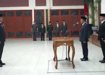 Bupati Bandung Lantik 4 Pejabat Eselon II Setelah dalam Hitungan Jam  Rekomendasi BKN RI Terbit