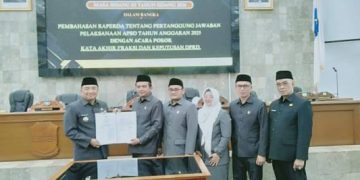 DPRD Garut Gelar Paripurna Kata Akhir Fraksi Pertanggungjawaban Pelaksanaan APBD 2025