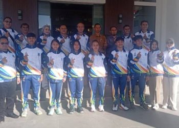 Kontingen O2SN SMP Kabupaten Garut Resmi Diberangkatkan, Disdik Targetkan Prestasi Sekaligus Bangun Karakter Atlet Pelajar