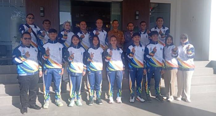 Kontingen O2SN SMP Kabupaten Garut Resmi Diberangkatkan, Disdik Targetkan Prestasi Sekaligus Bangun Karakter Atlet Pelajar