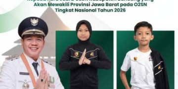Empat Siswa Asal Kabupaten Bandung Wakili Jabar  di O2SN 2026 Tingkat Nasional